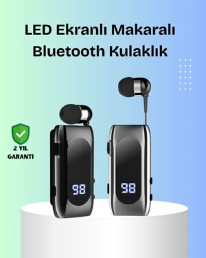 Uzun Pil Ömürlü Kablosuz Kulaklık – 25 Saat Konuşma ve Müzik Süresi