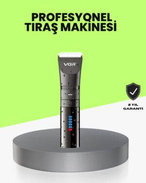 Şarjlı Saç Kesme Makinesi – 4 Taraklı 2 Kademeli Güç Ayarı Uzun Pil Ömrü