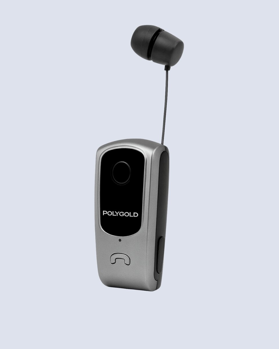 10 Saat Konuşma Süreli Klipsli Bluetooth Kulaklık - Görsel 5