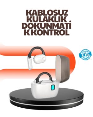 Bluetooth 5.0 Kulak İçi Kulaklık – Güçlü Bas Uzun Pil Ömrü Şarj Kutulu Tasarım