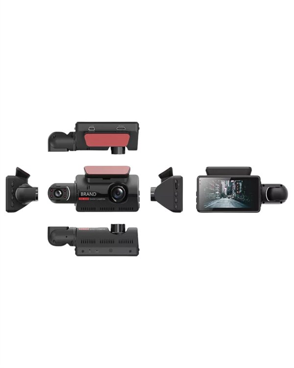Çift Görüşlü Dashcam – Gece Görüşlü 1080P Araç İçi Güvenlik Kamerası - Görsel 2