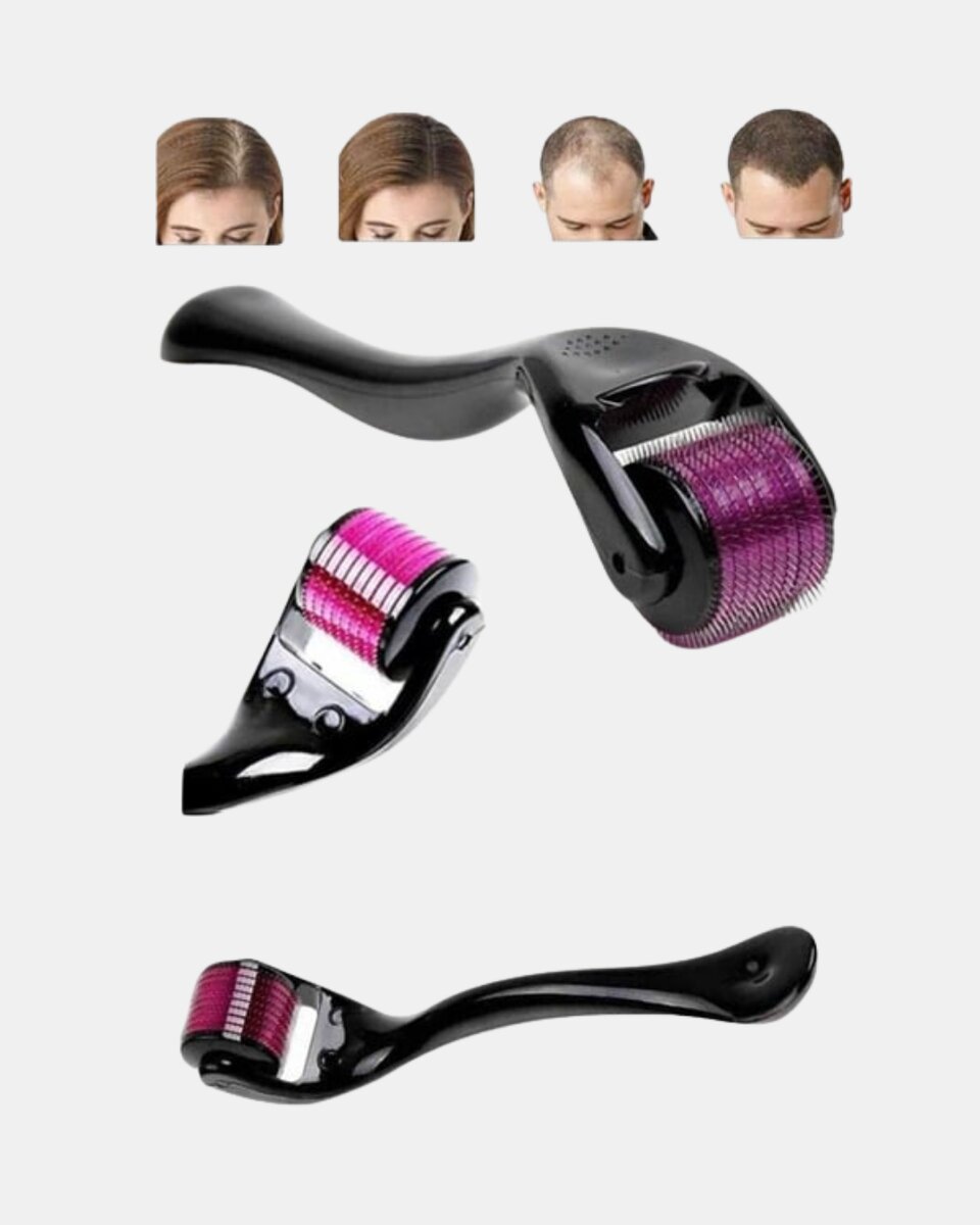Derma Roller Titanyum İğneli Cilt Yenileyici – Akne Kırışıklık ve Leke Karşıtı - Görsel 3