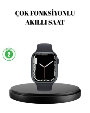 1.9 İnç Akıllı Saat – Bluetooth 5.0 Kablosuz Şarjlı IP68 Su Geçirmez Akıllı Saat