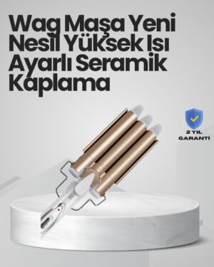 Bukle Saç Maşası – Kolay Kullanım Sağlıklı Bukleler yüksek ısılı