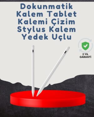 Yüksek Hassasiyetli Eğim Sensörlü Dijital Kalem – USB-C Hızlı Şarjlı