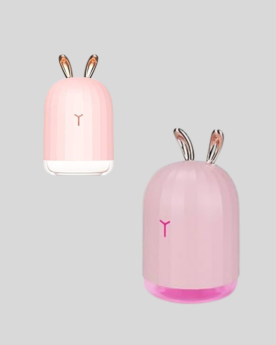 USB Bağlantılı Sessiz Çalışan LED Işıklı Nemlendirici Difüzör 200 ml - Görsel 4