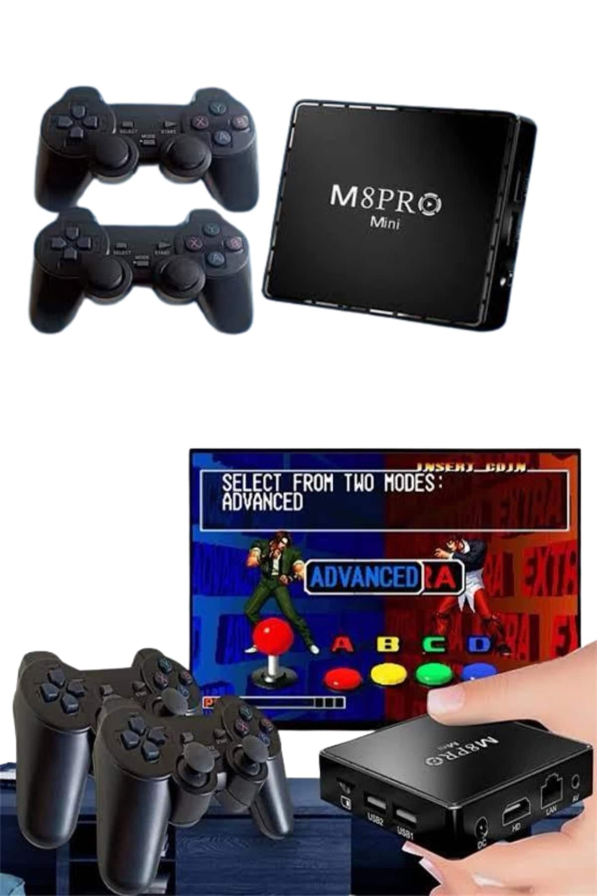 Medya Oynatıcı Smart Tv Wi-Fi 4K Android TV Box Medya Oynatıcı Android TV - Görsel 5