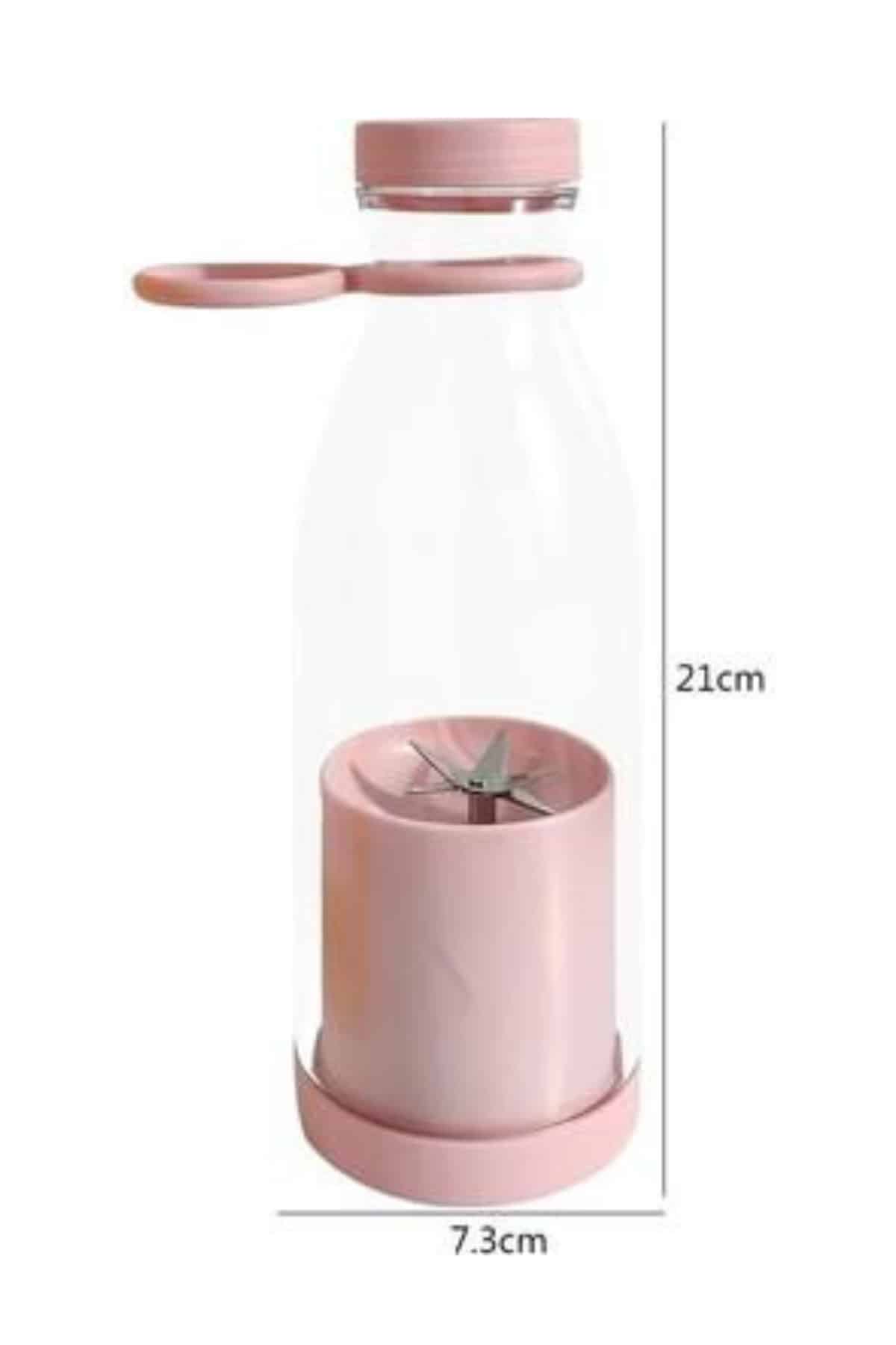 u Geçirmez Kablosuz Şarjlı Dayanıklı Taşınabilir Mini Blender - Görsel 3