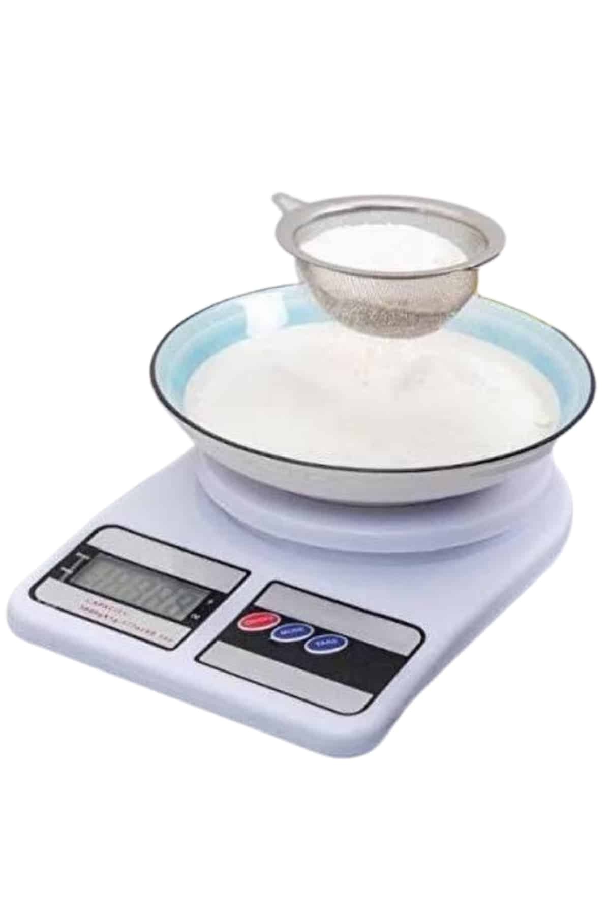 Yeni Nesil Taşınabilir Dijital Hassas Mutfak Tartısı Mutfak Terazisi Hassas Ölçüm 10 Kg - Görsel 5