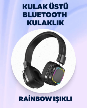 Yüksek Ses Kaliteli Kablosuz Kulak Üstü Kulaklık – BT 5.3