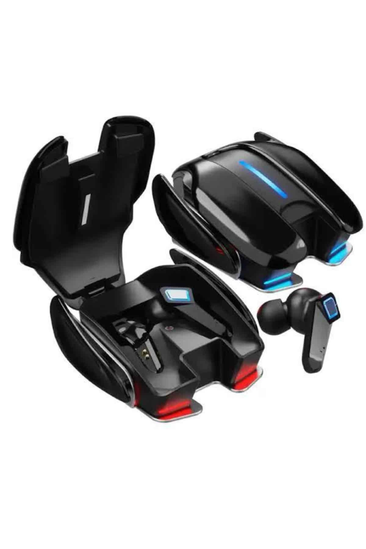 Gamer Kulaklık Gecikme Yapmaz Yüksek Ses Kaliteli Kablosuz Bluetooth Kulaklık - Görsel 3