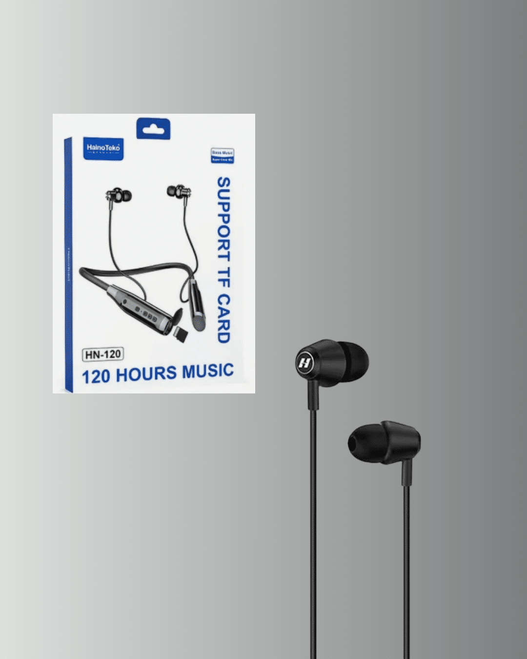 120 Saat Pil Ömrüyle Boyun Askılı Bluetooth Kulaklık – Spor ve Günlük Kullanım İçin - Görsel 3
