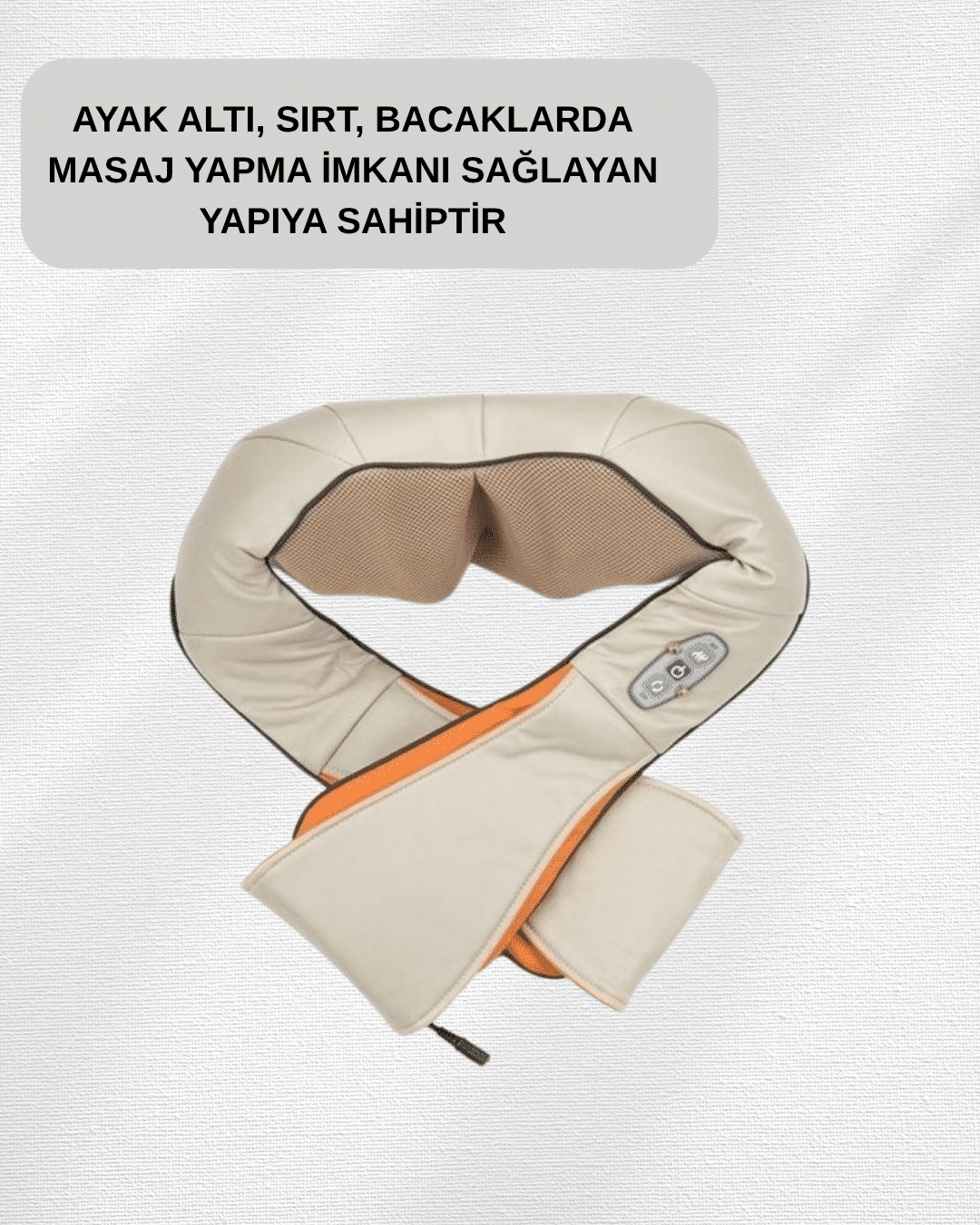 Vücut Masaj Aleti – Ergonomik Tasarım, Güçlü Ovmalı Masaj Teknolojisi - Görsel 4
