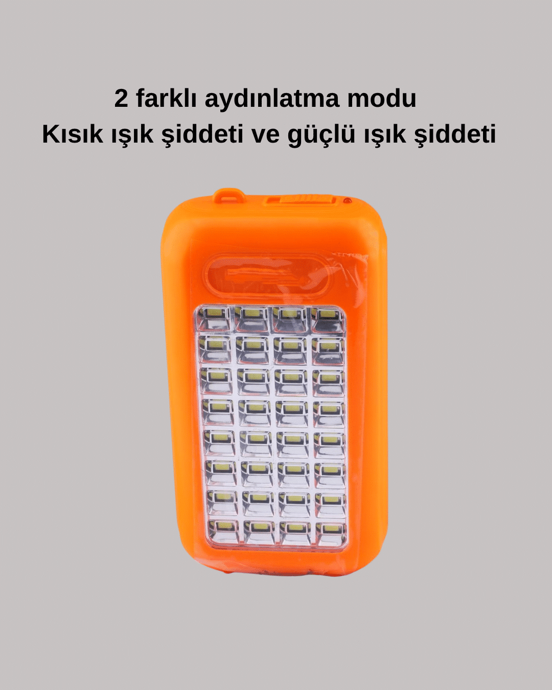 Güneş Paneli Destekli Powerbank ve LED Işıldak – 10000 mAh, Çift USB, Outdoor Kullanım İçin - Görsel 3