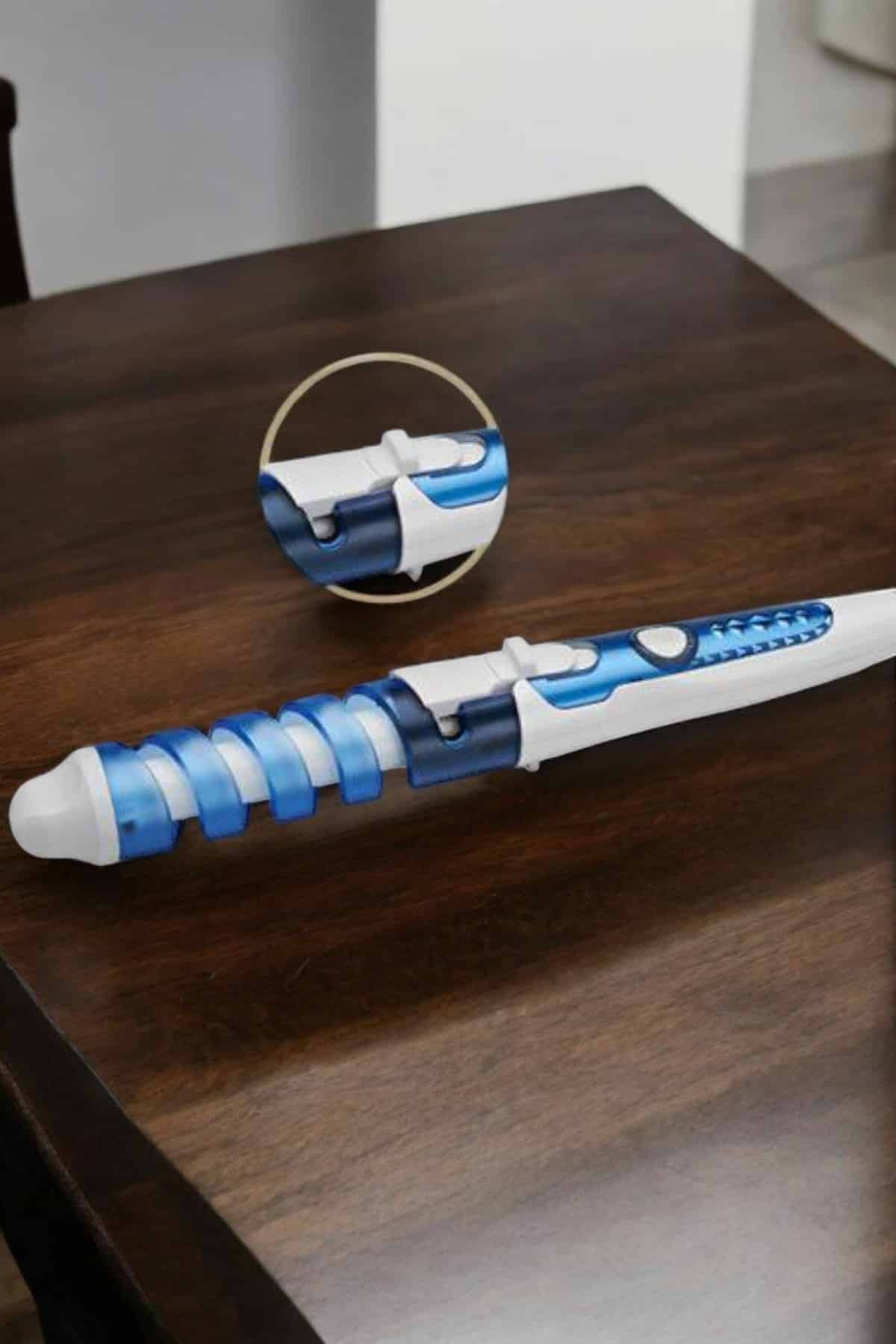 Saç Maşası Spiral Kalın Bukle Yüksek Isılı Profesyonel Maşa - Görsel 4