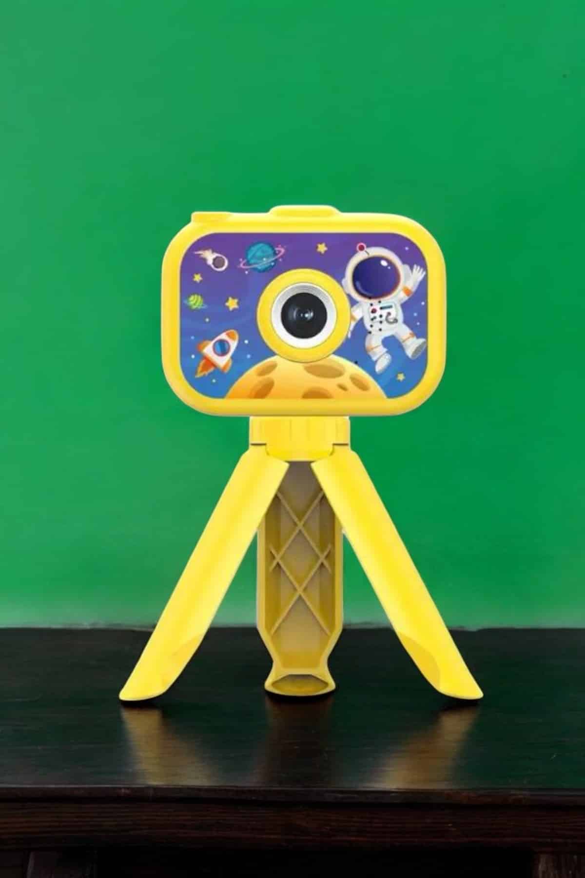 Ayaklı Mini Fotoğraf Makinesi Çocuk Için Eğitici Video Kamera - Görsel 4