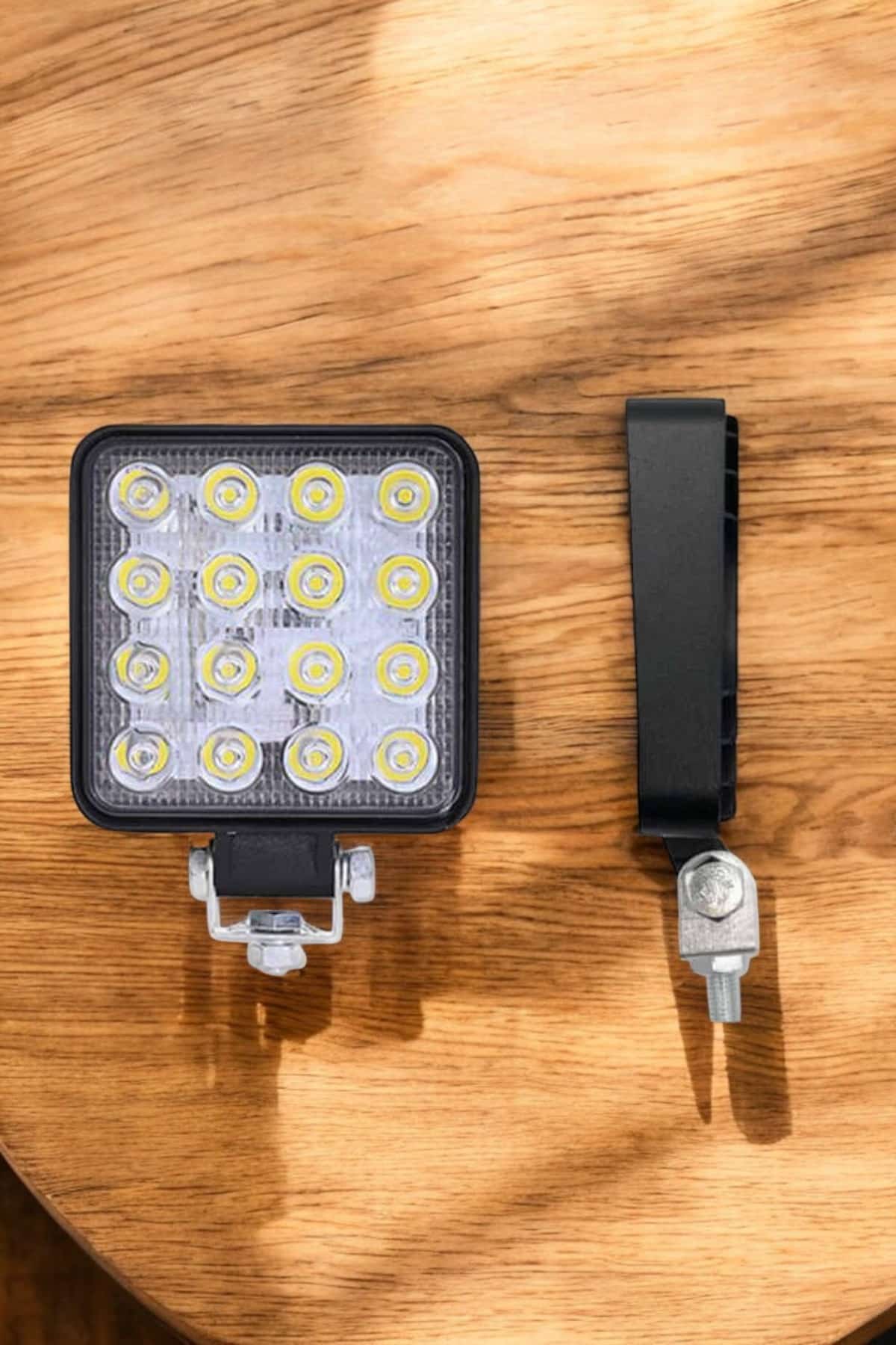 Tepe Lambası Çalışma Lambası Sis Lambası 16 Led Beyaz Led Işık - Görsel 3