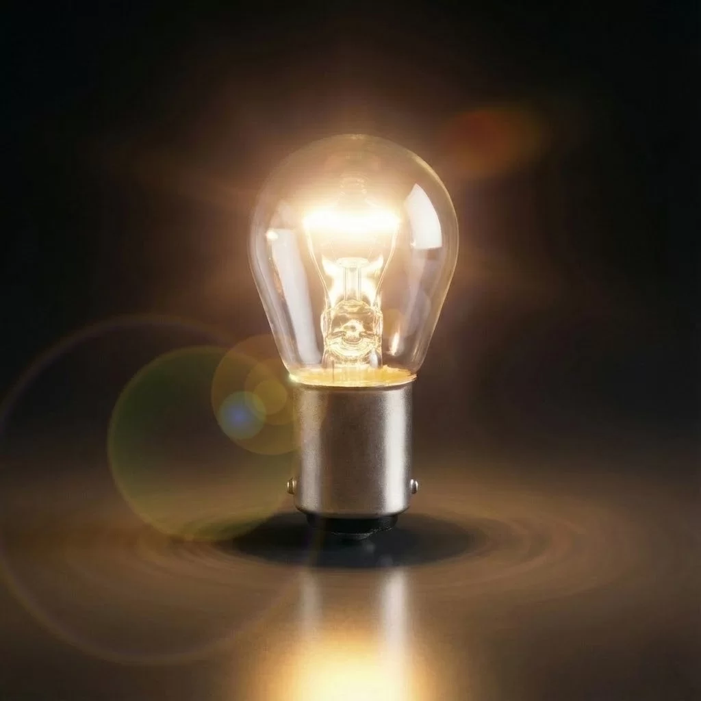 Osram BAY15D/7528 P21/5W 12V Çapraz Tırnak Fren Park Ampulü Çift Duy 1 Adet Gün Işığı
