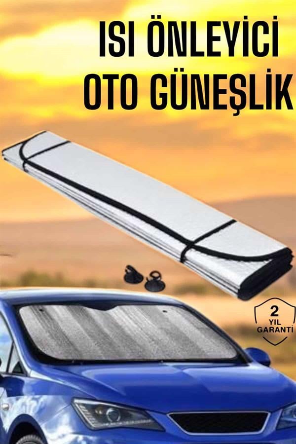 Araba Güneşliği Oto Güneşlik Tüm Araç Modellerine Uygun - Görsel 2