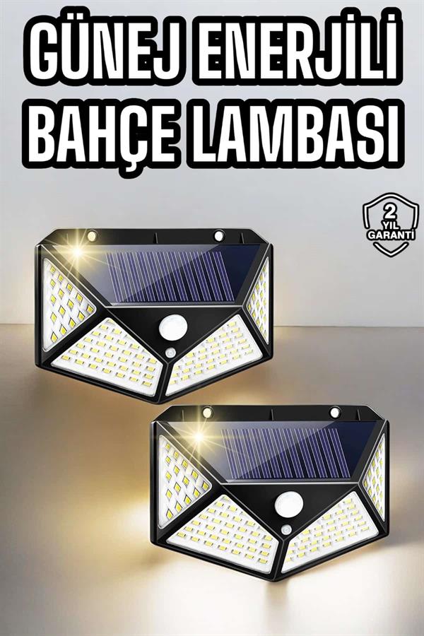 Bahçe Havuz Güneş Enerjili Solar Işıklandırma Sensörlü Bahçe Aydınlatma - Görsel 2