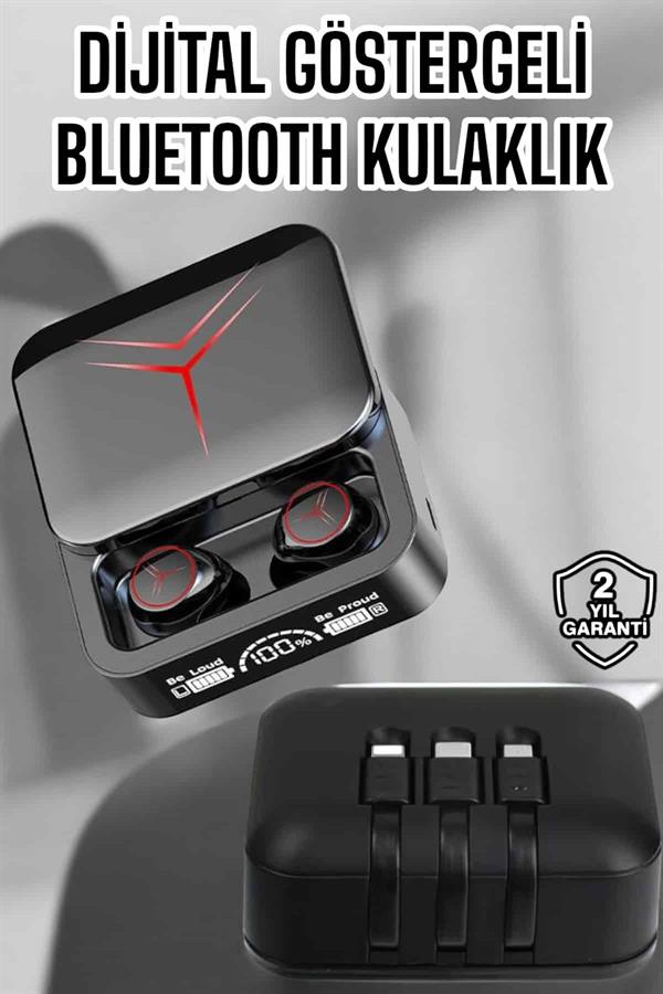 Bluetooth Kulaklık Bluetooth Bağlantılı Powerbankli Yeni Nesil Kulaklık - Görsel 2