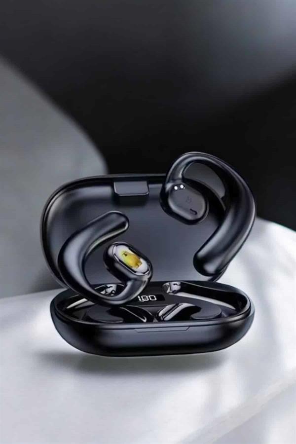 Bluetooth Kulaklık Dijital Göstergeli Uzun Pil Gürültü Önleyici Oyuncu Kulaklığı - Görsel 4