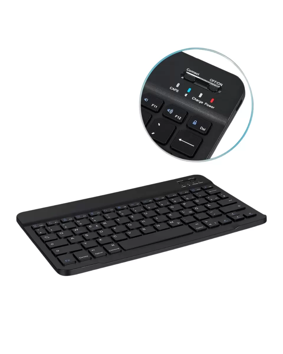 Sessiz Tuşlu Kablosuz Klavye Mouse Seti Çoklu Cihaz Uyumlu - Görsel 5