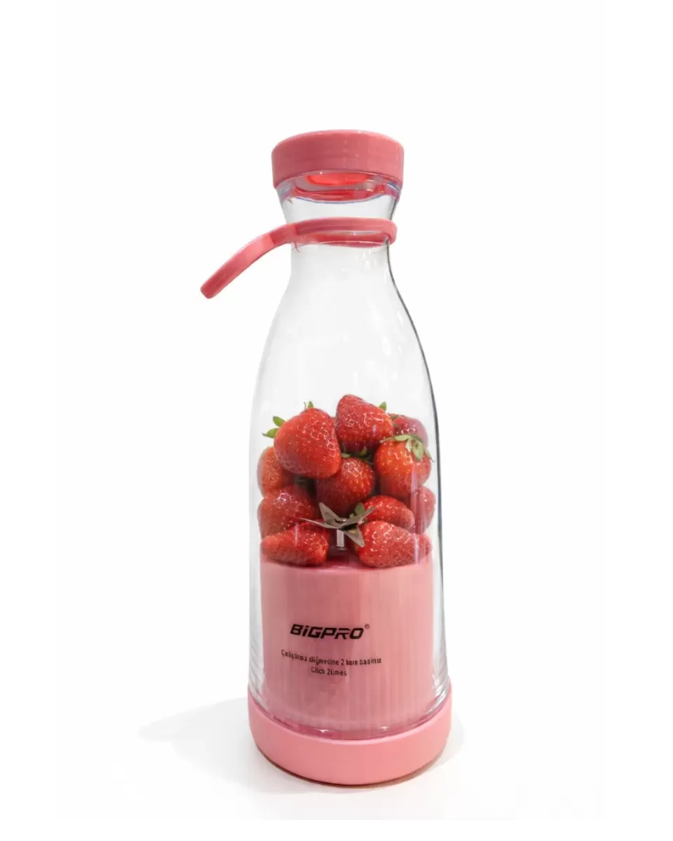 USB Şarjlı Mini Blender Taşınabilir Smoothie Yapıcı Hafif ve Pratik Tasarım - Görsel 3
