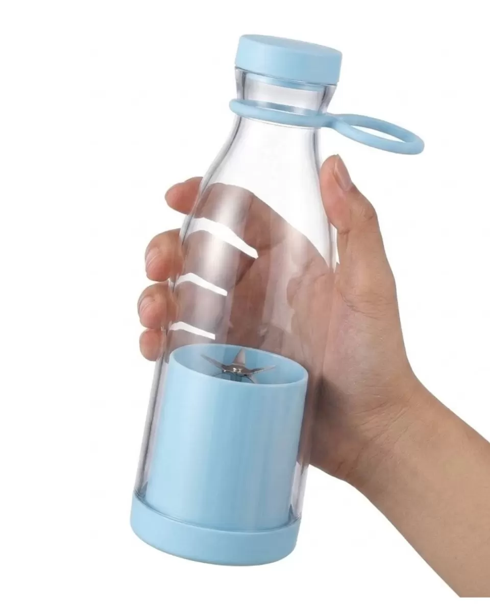 Kablosuz Taşınabilir Blender 380 ml Smoothie Milkshake Meyve Karıştırıcı - Görsel 4