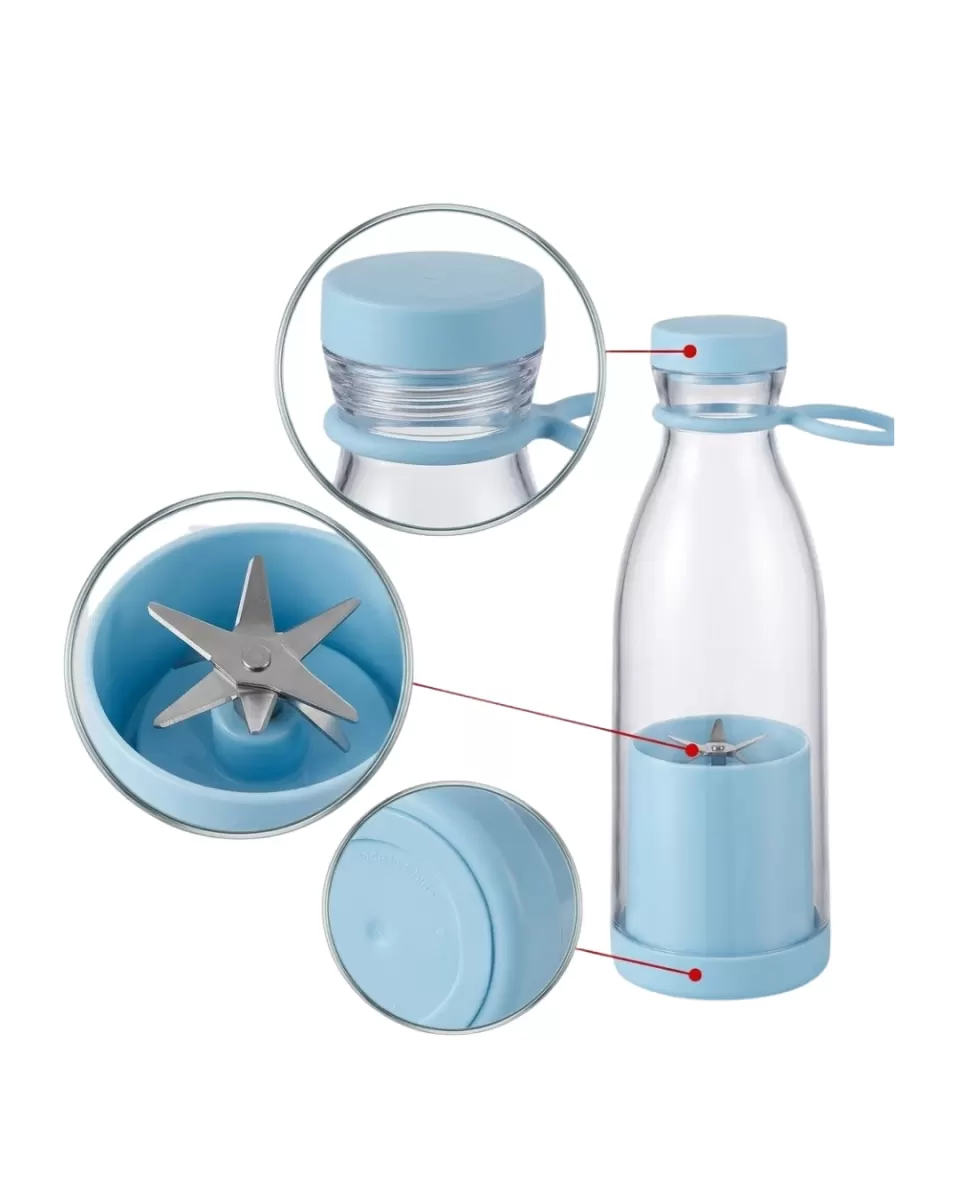 Mini Blender USB Şarjlı 380 ml Smoothie Hazırlayıcı Hafif ve Pratik Tasarım - Görsel 5