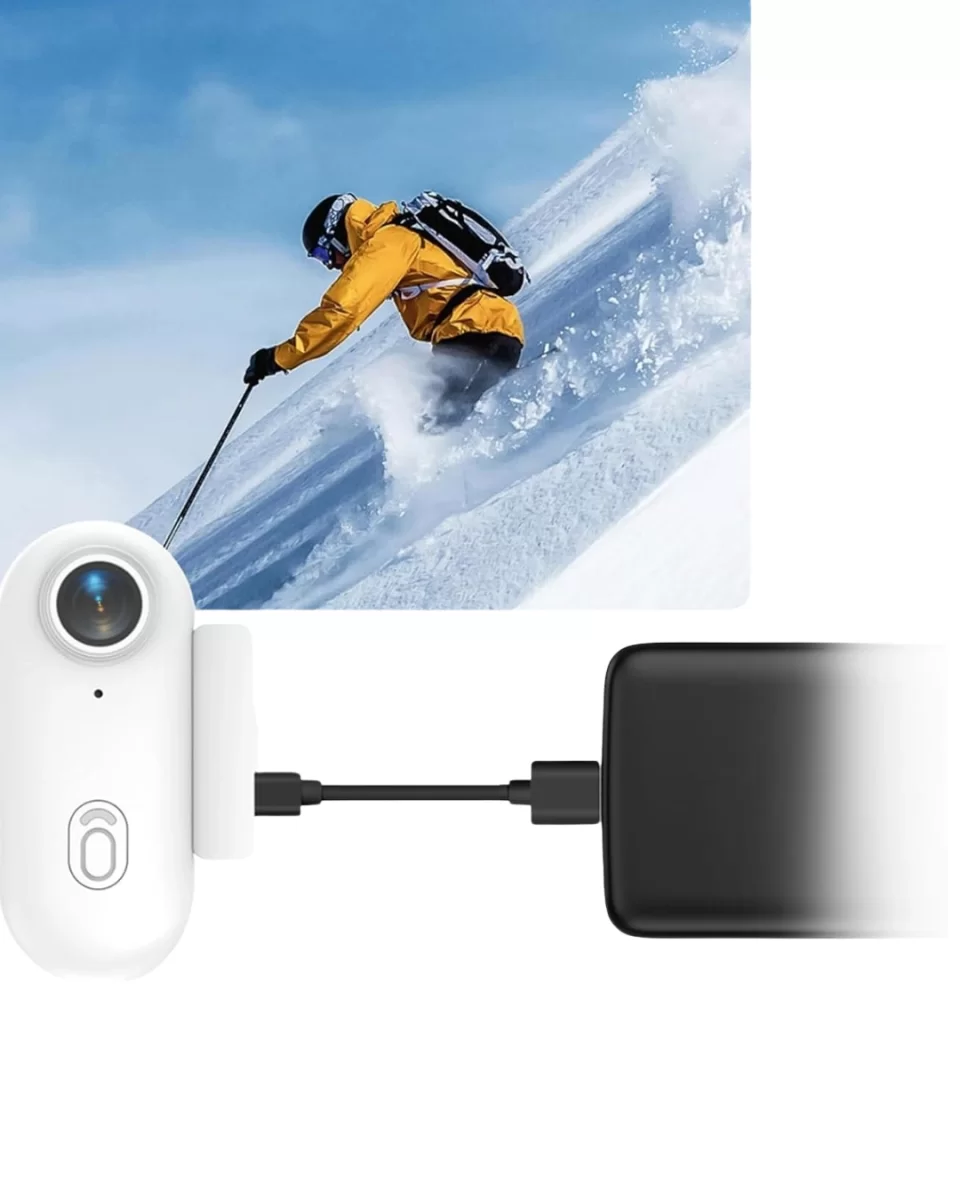 Kablosuz WiFi Spor Kamera 1080P Full HD Su Geçirmez 30 Metre Derinlik Destekli - Görsel 4