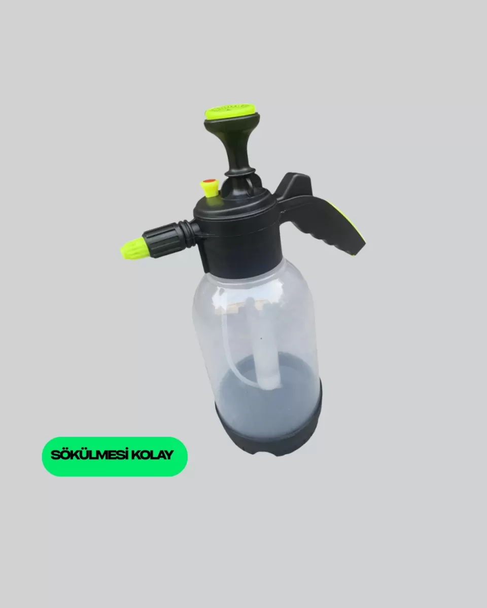 Köpük Püskürtücü 2 Litre Dayanıklı Manuel Basınçlı Yıkama Şişesi - Görsel 3