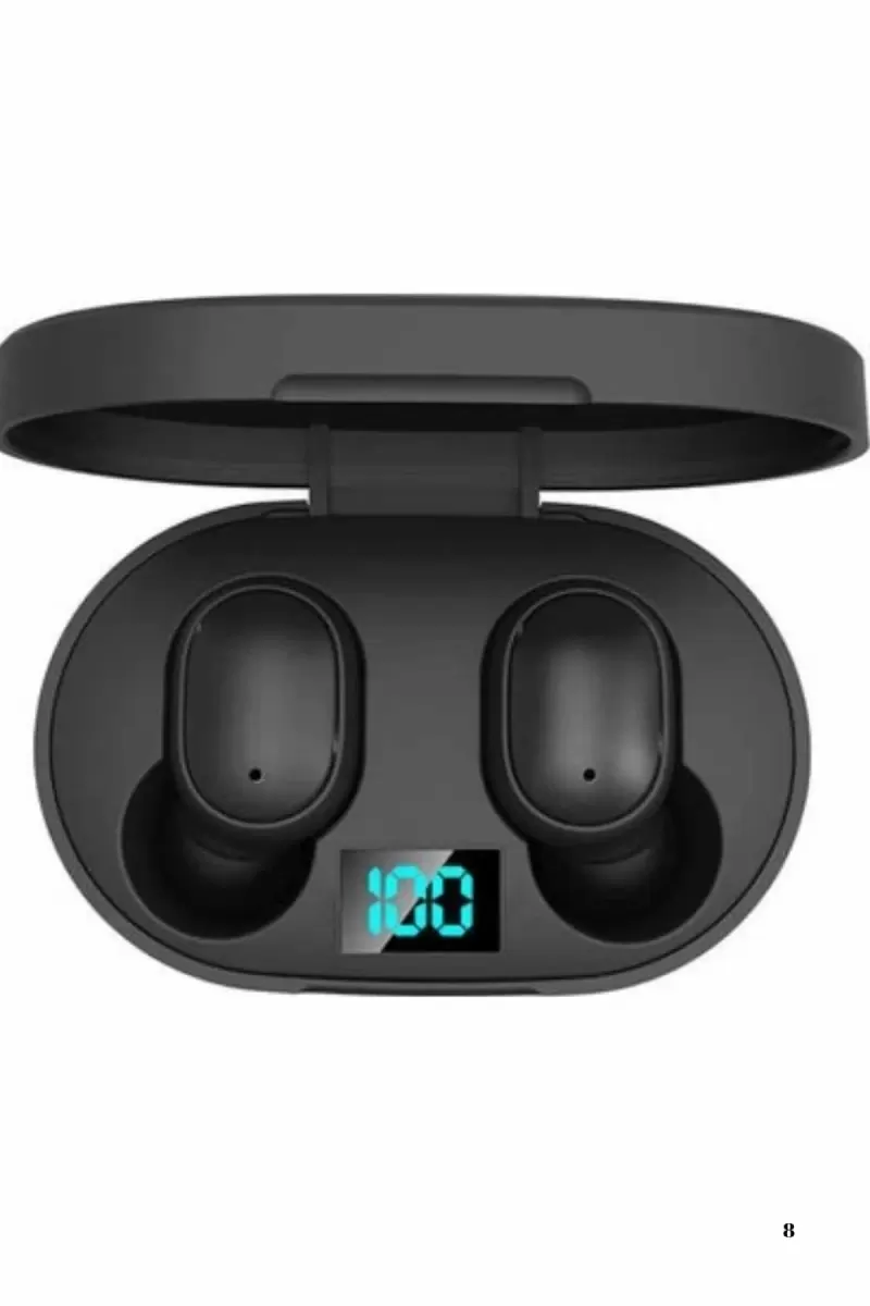 Kablosuz Kulak İçi Bluetooth Kulaklık Stereo Dokunmatik Kontrollü Kulaklık - Görsel 3