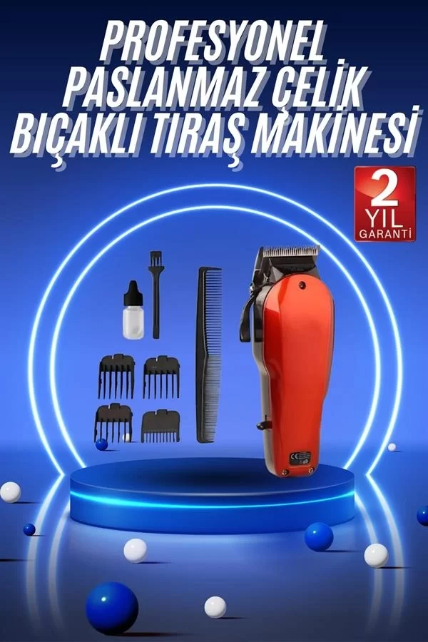 Unısex Tıraş Makinesi Lazer Öncesi Kısaltma Paslanmaz Çelik - Görsel 2