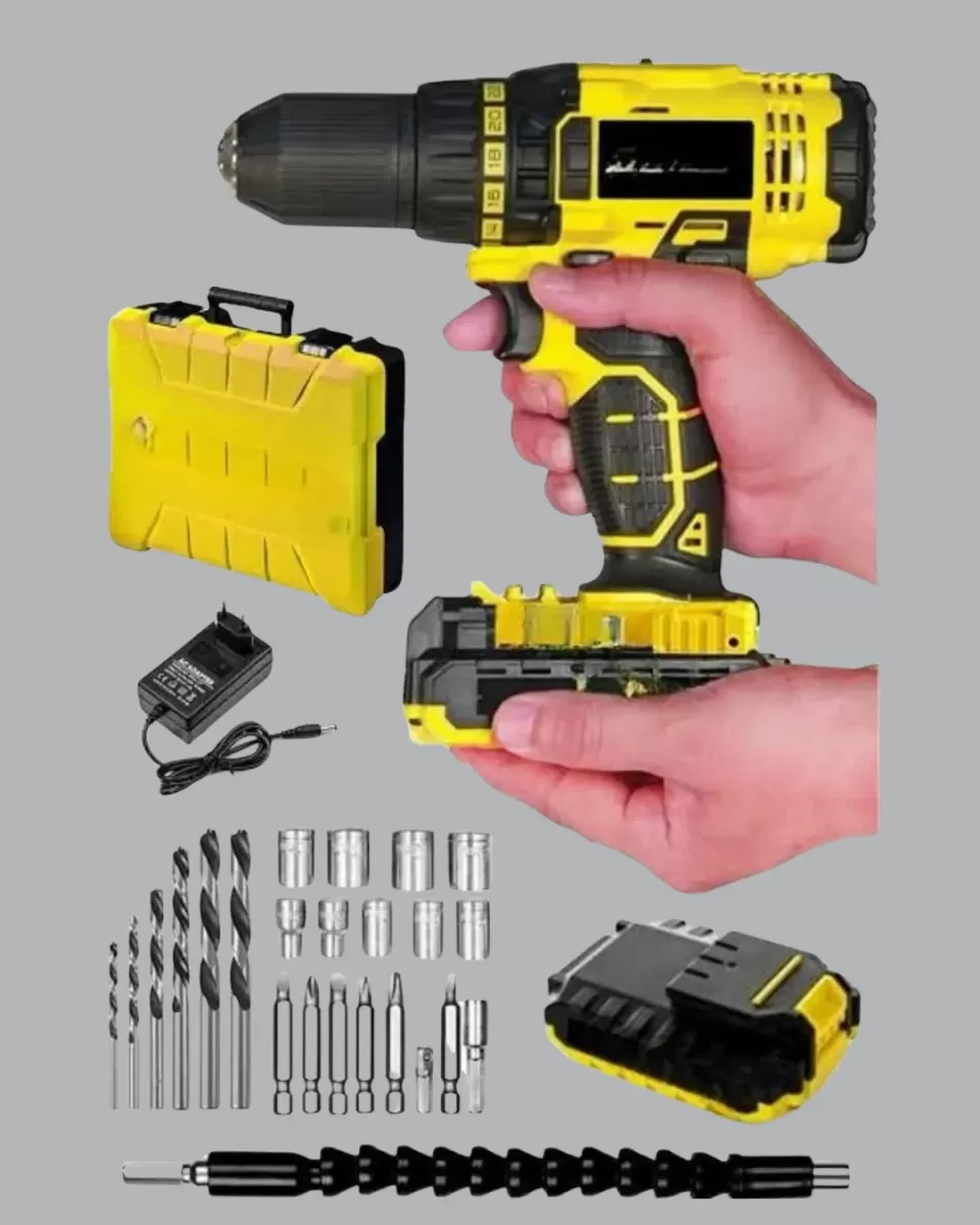 Hafif ve Ergonomik 12V Kablosuz Matkap | Hızlı Şarj ve Uzun Pil Ömrü - Görsel 4