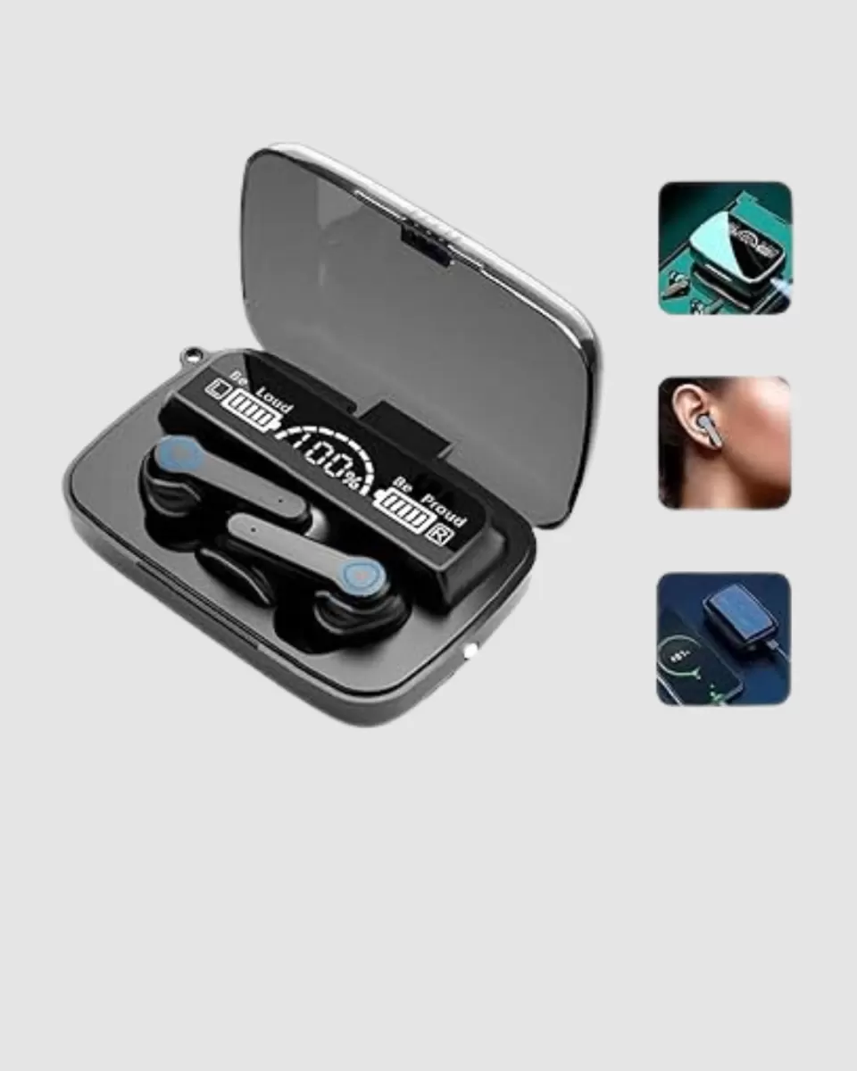 Bluetooth Kulaklık – Powerbank Özellikli, Oyun Modlu, Uzun Ömürlü ve Şarj Kutulu - Görsel 4