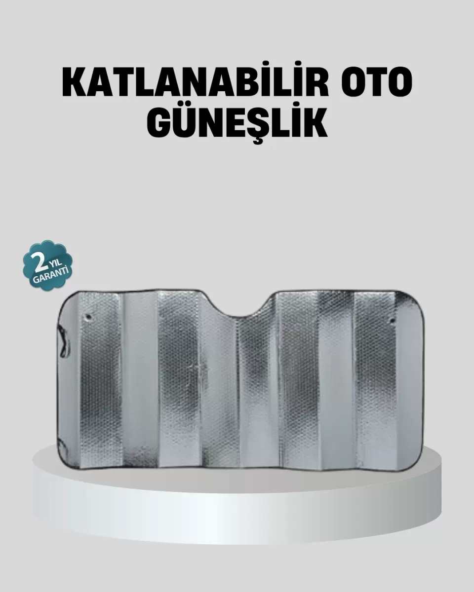 Araba Güneşliği Alüminyum Yansıtıcı Yüzeyle Etkili Isı Koruması