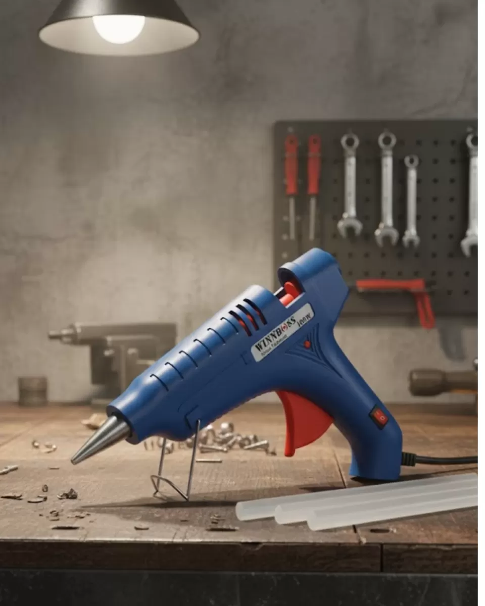 100 W Silikon Tabancası 11 mm Silikon Uyumlu 5 Adet Hediye Silikon