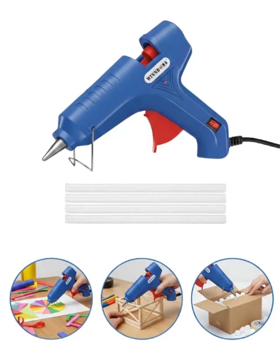 Ağır Hizmet Tipi 100 W Silikon Tabancası 11 mm Uyumlu 5 Silikon Hediyeli - Görsel 2