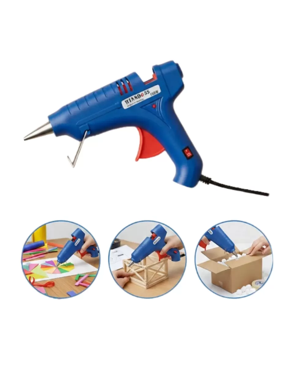 Pratik Kullanımlı 20W Silikon Tabancası 7.5 mm Silikon Uyumlu 5 Adet Hediye Silikon - Görsel 3