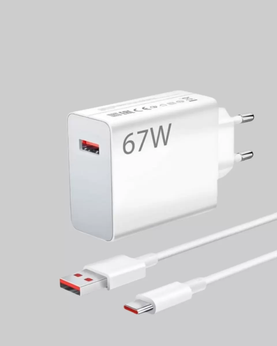 67 Watt Yüksek Güç Şarj Adaptörü Mi 10 Mi 11 Mi 12 Uyumlu - Görsel 5