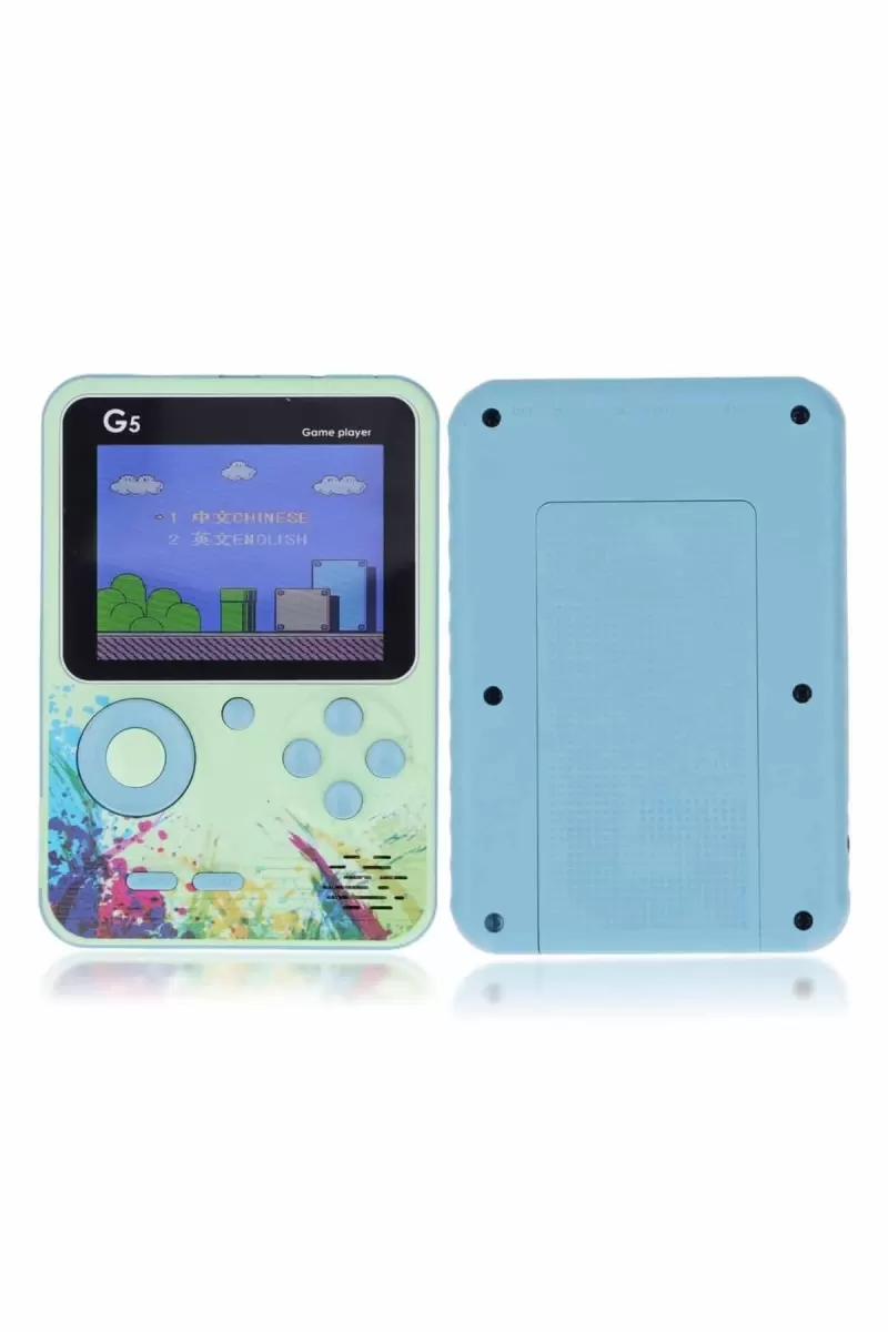 3 İnç Ekran 500 Oyunlu Game Box Mini Taşınabilir Oyun Konsolu - Görsel 3