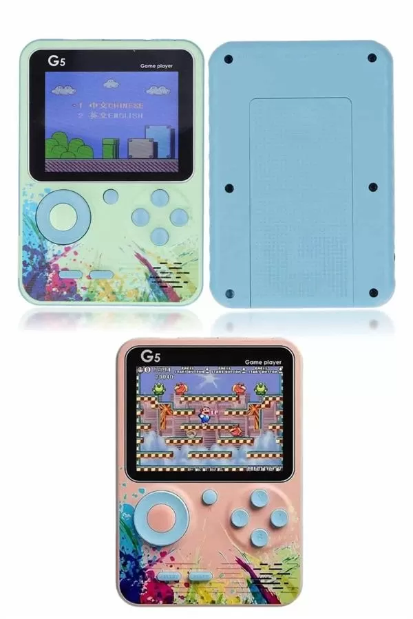 3.5 İnç Klasik Retro LCD Ekran 500 Oyunlu Oyun Konsolu Taşınabilir - Görsel 4