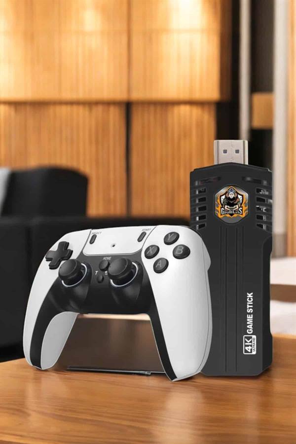 Game Stick Retro 8K ULTRA HD Video Oyun Konsolu Android Tv Özelliği - Görsel 3