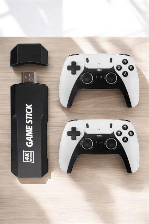 Game Stick Retro 8K ULTRA HD Video Oyun Konsolu Android Tv Özelliği - Görsel 4