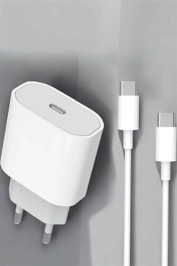 Güç Adaptörü ve Kablosu Şarj Aleti 15/15 Pro Max Uyumlu Hızlı Şarj - Görsel 4