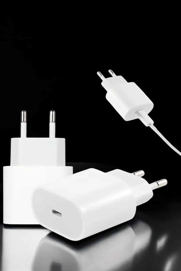 Güç Adaptörü ve Kablosu Şarj Aleti 15/15 Pro Max Uyumlu Hızlı Şarj - Görsel 3