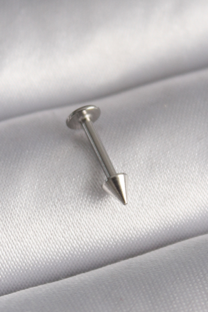 316L Çelik Gümüş Renk Çivi Model Piercing 5886
