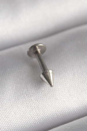 316L Çelik Gümüş Renk Çivi Model Piercing 5886