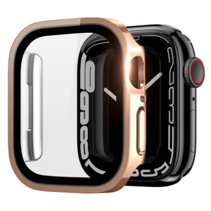 Dux Ducis Hamo Series Apple Watch 45mm için Hard PC Full Koruma Sert Armor Zırh Kılıf-(5775)
